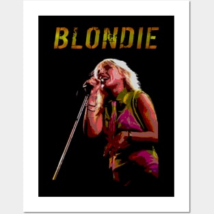 Blondie - Retro v2 Posters and Art